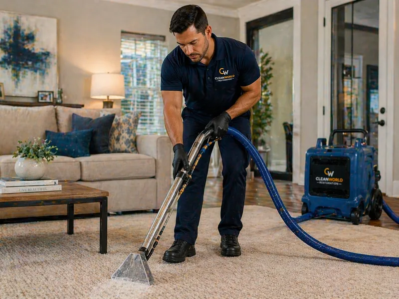 Safe mold removal by certified technicians